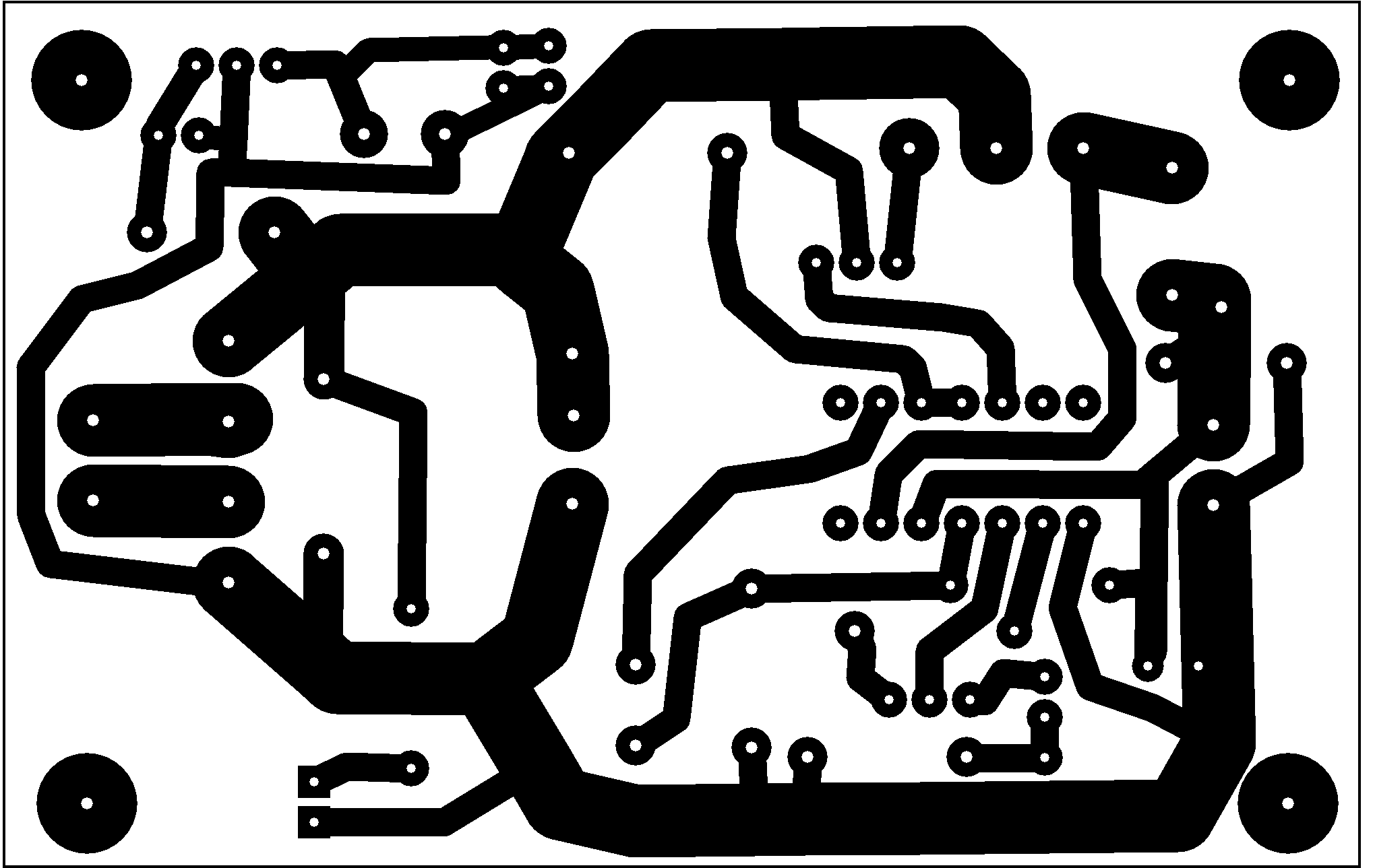 Placa Lado De Cobre Fonte Ajustável Fonte Ajustável 3 - 24V - 3A Com Lm723